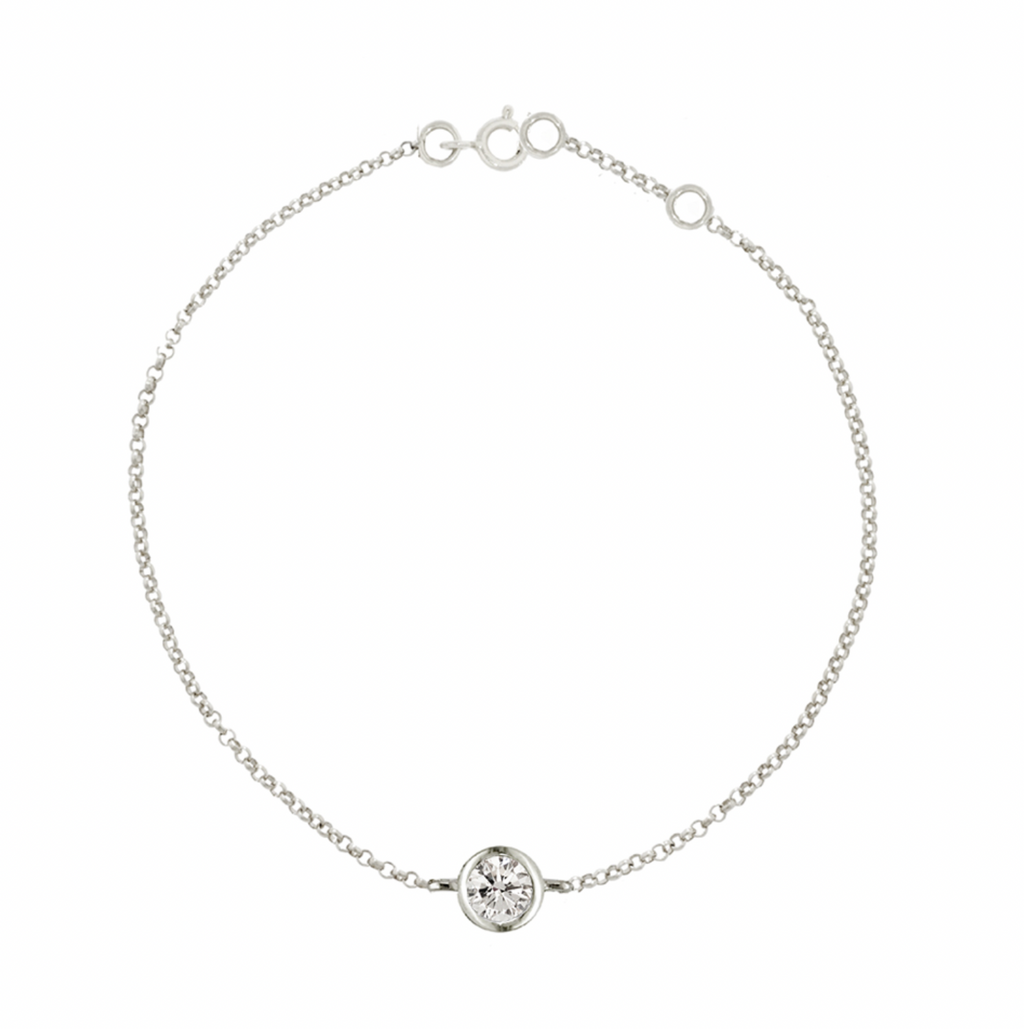Luxury Solitaire Diamond Raindrop Bracelet
