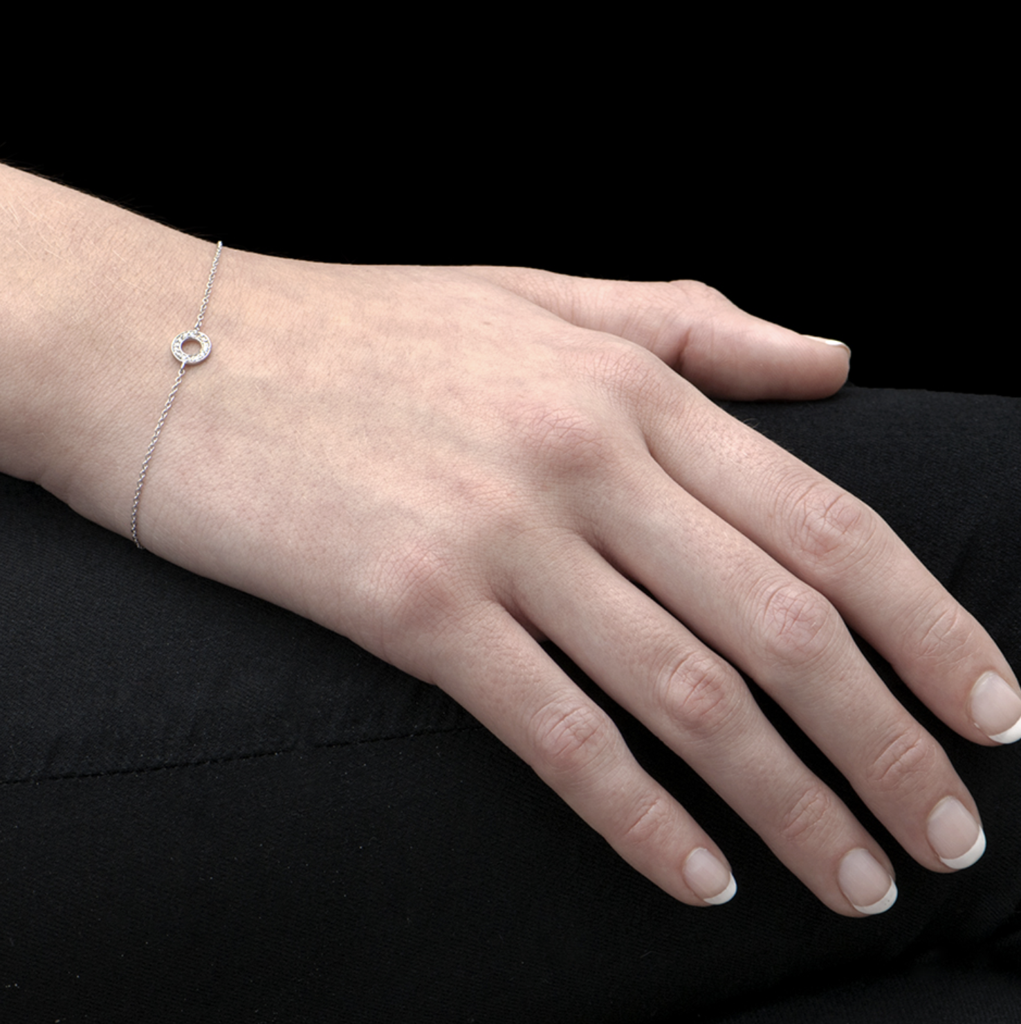Diamond Circle Meridian Bracelet