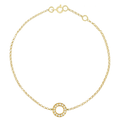 Diamond Circle Meridian Bracelet