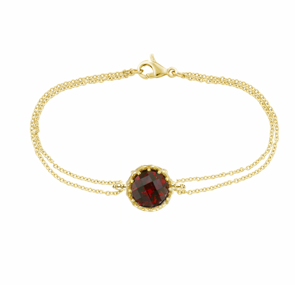 Garnet Coronation Bracelet