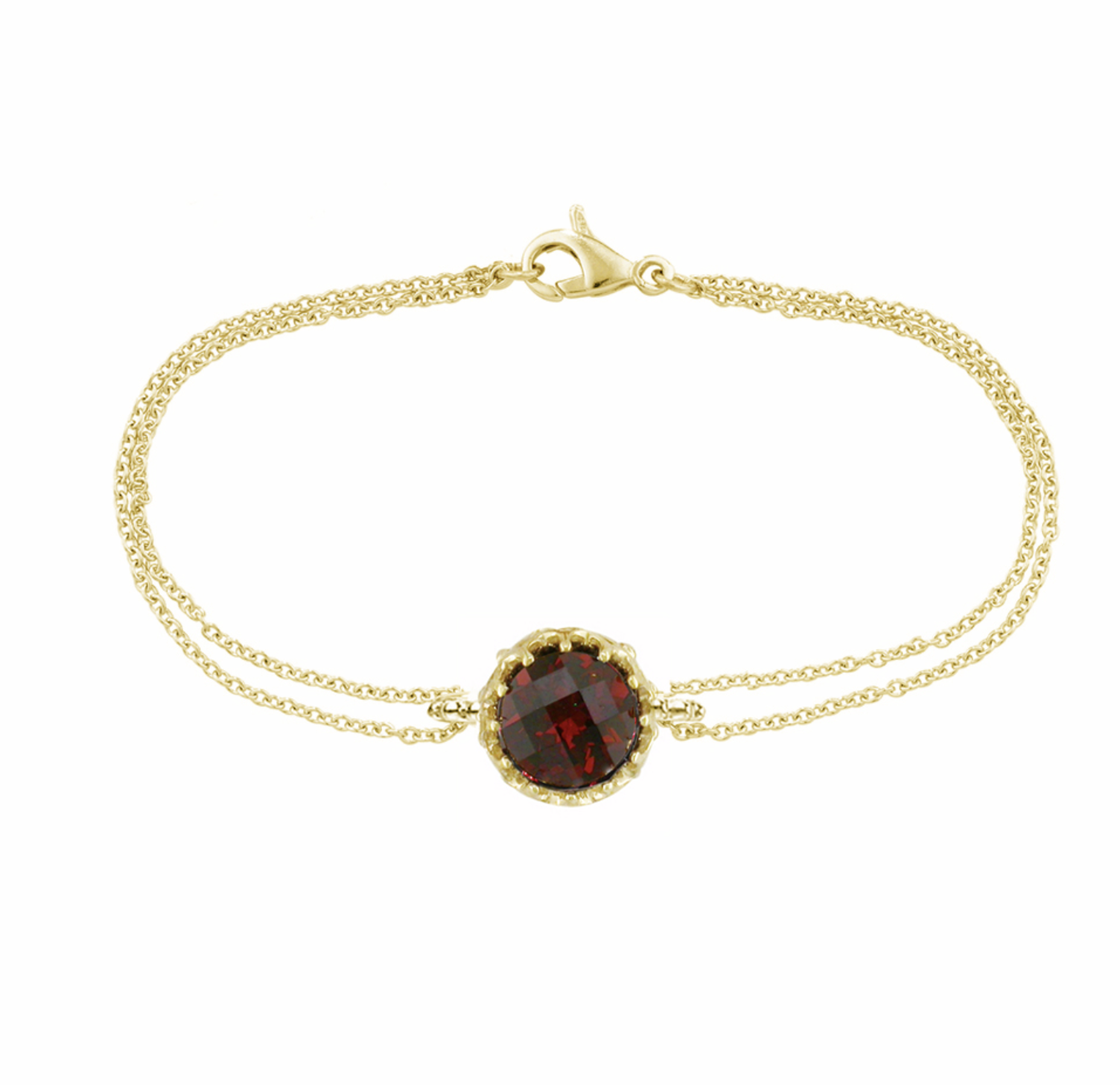 Garnet Coronation Bracelet
